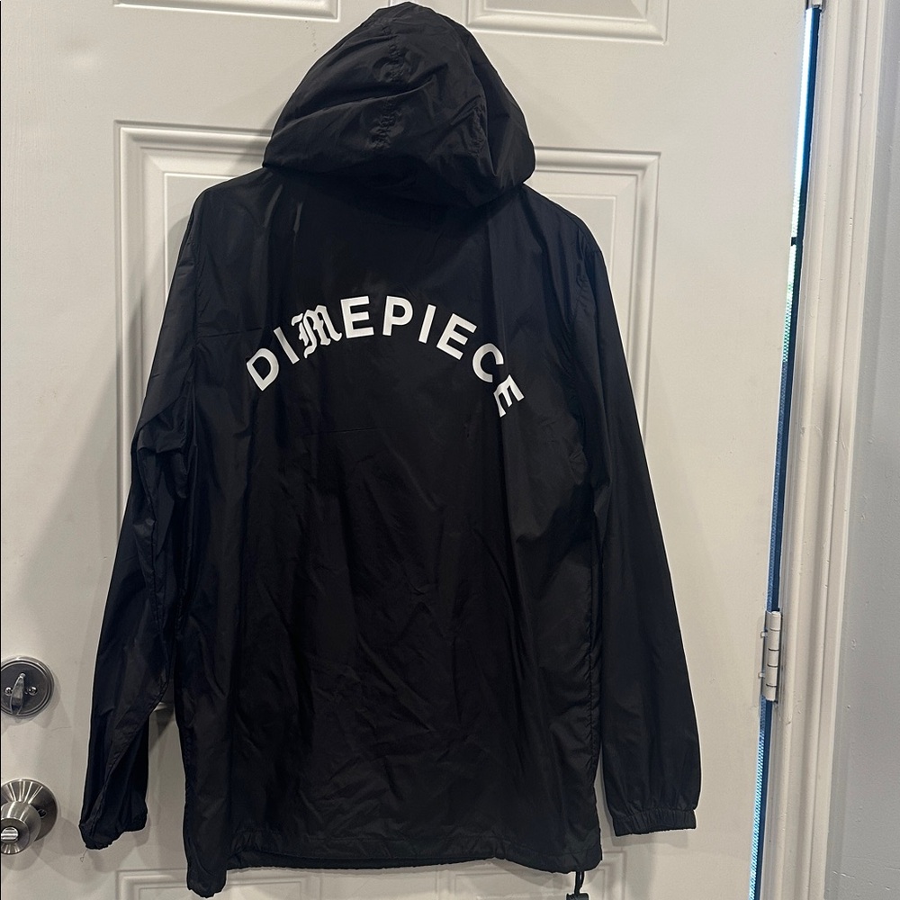 Unisex Dimepiece LA jacket Pullover Windbreaker black OS with pockets